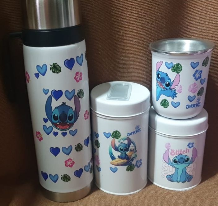 Set matero personalizado ElyVentas modelo 02 con termo