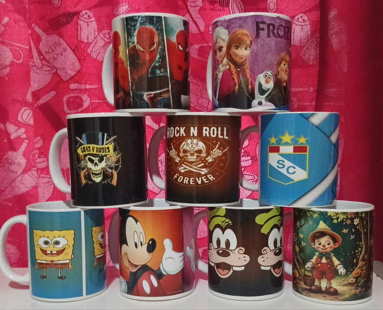 Tazas sublimadas personalizadas ElyVentas