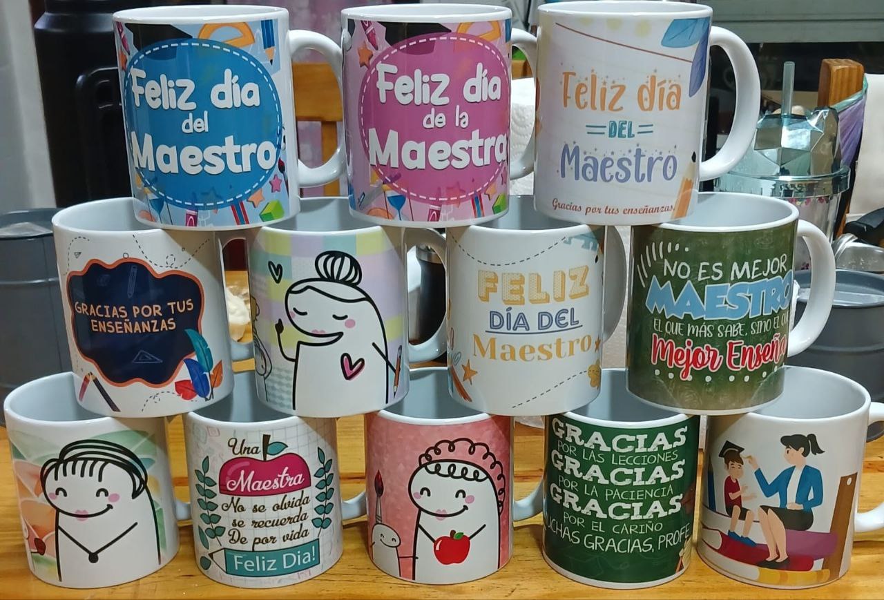 Tazas sublimadas personalizadas ElyVentas modelo 25